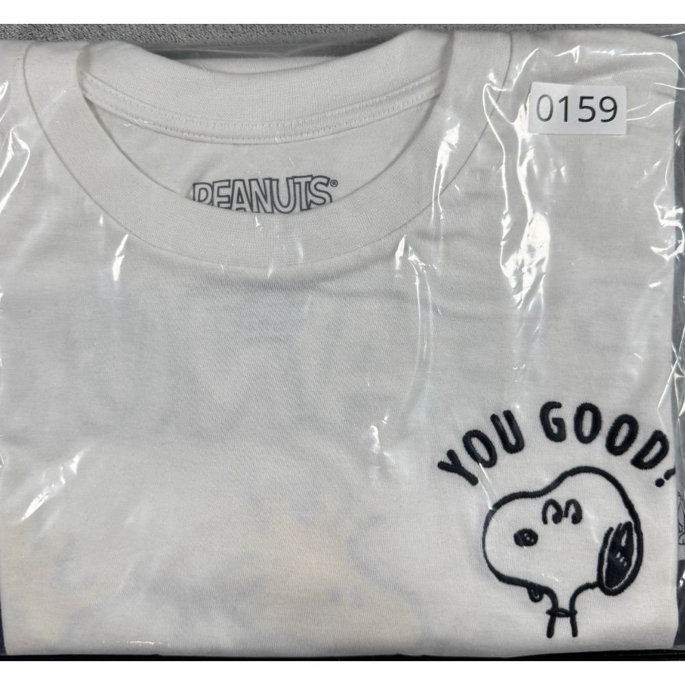 Peanuts Snoopy You Good Woodstock Graphic T-Shirt White Men Size Large L - Picture 11 of 11